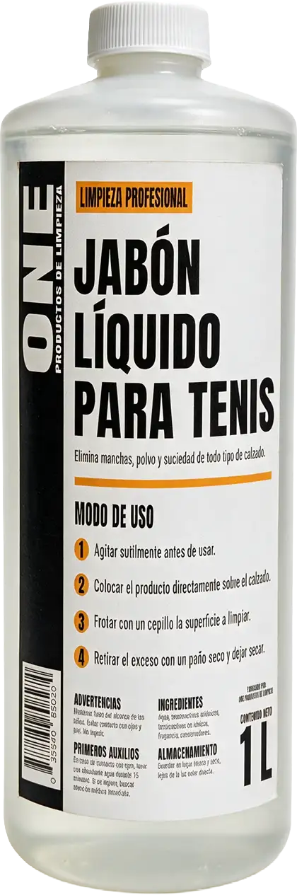 1LT JABÓN PARA TENIS